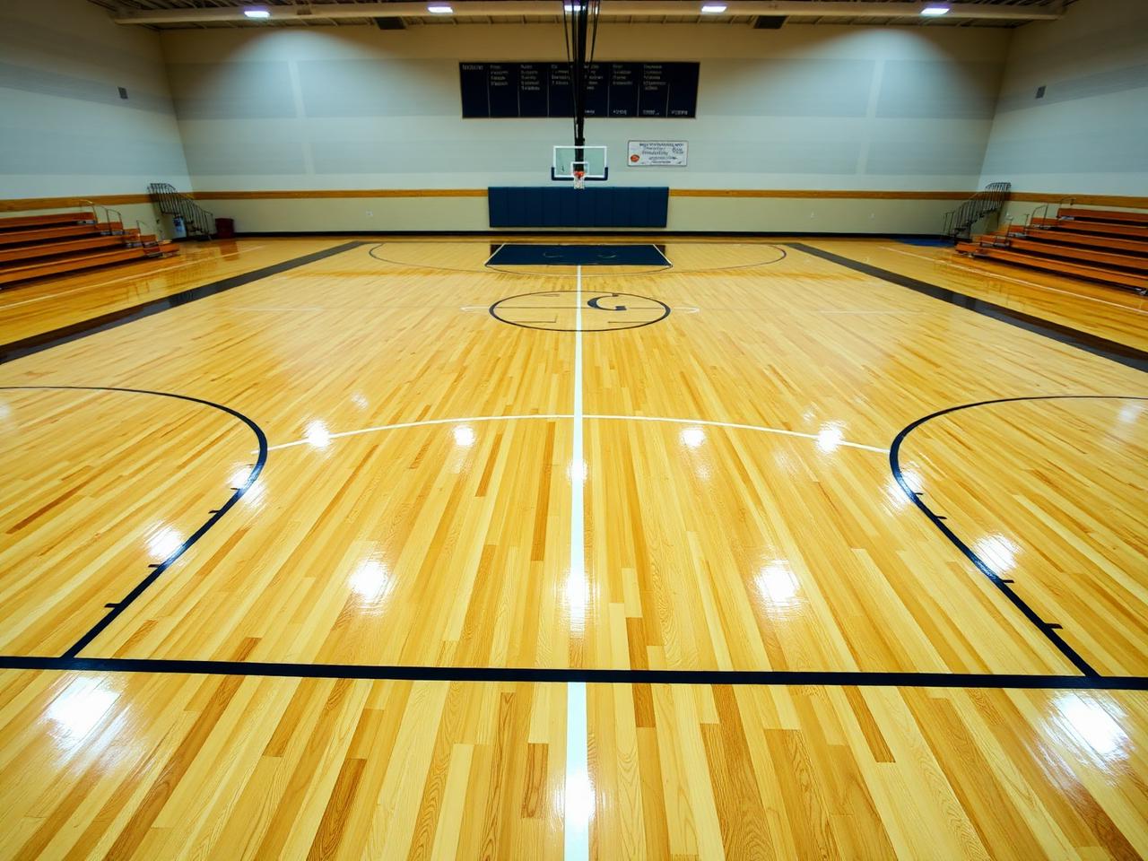 Gym Floor Refinishing