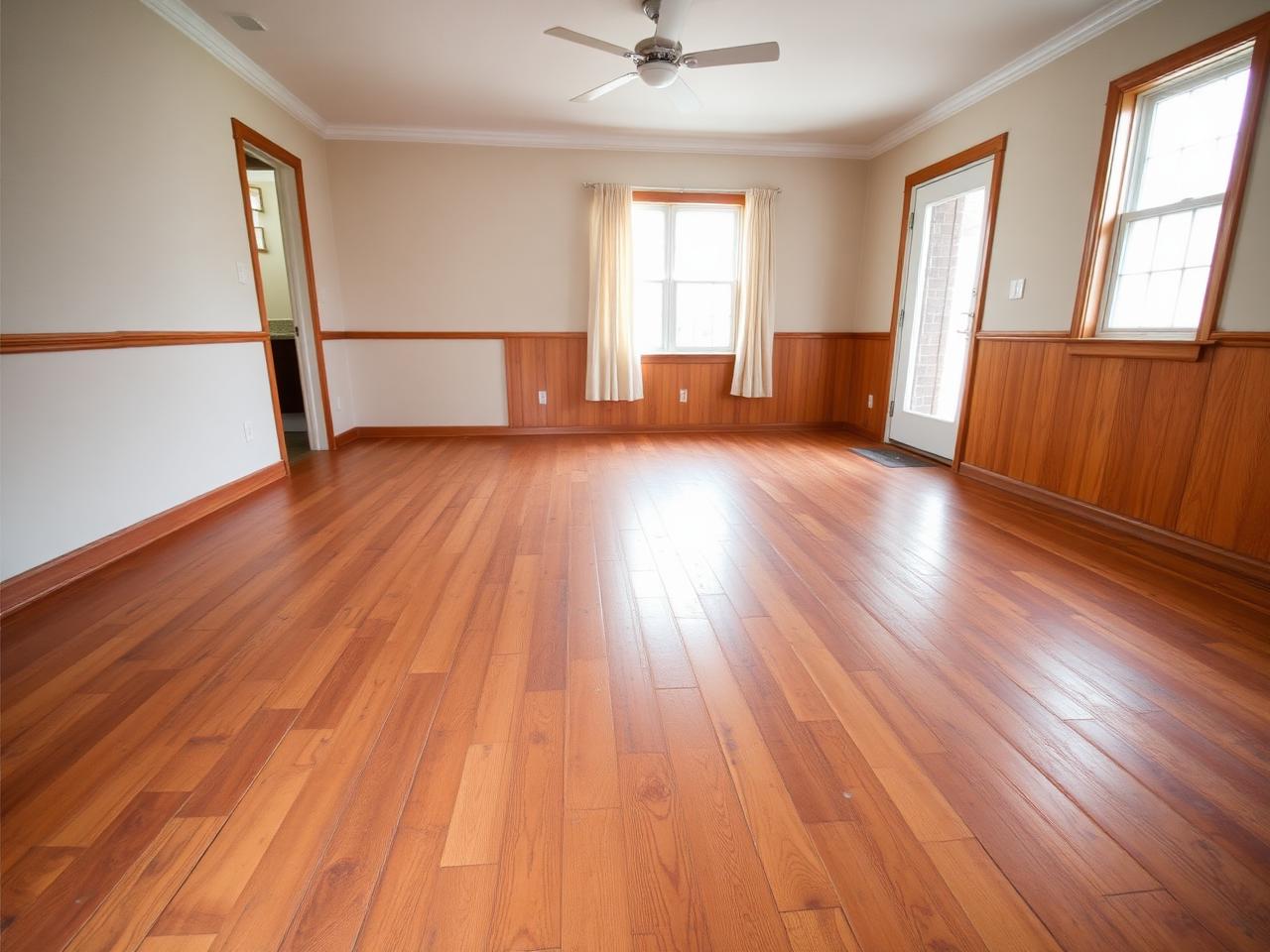 Living room refinishing — Bergen County — before