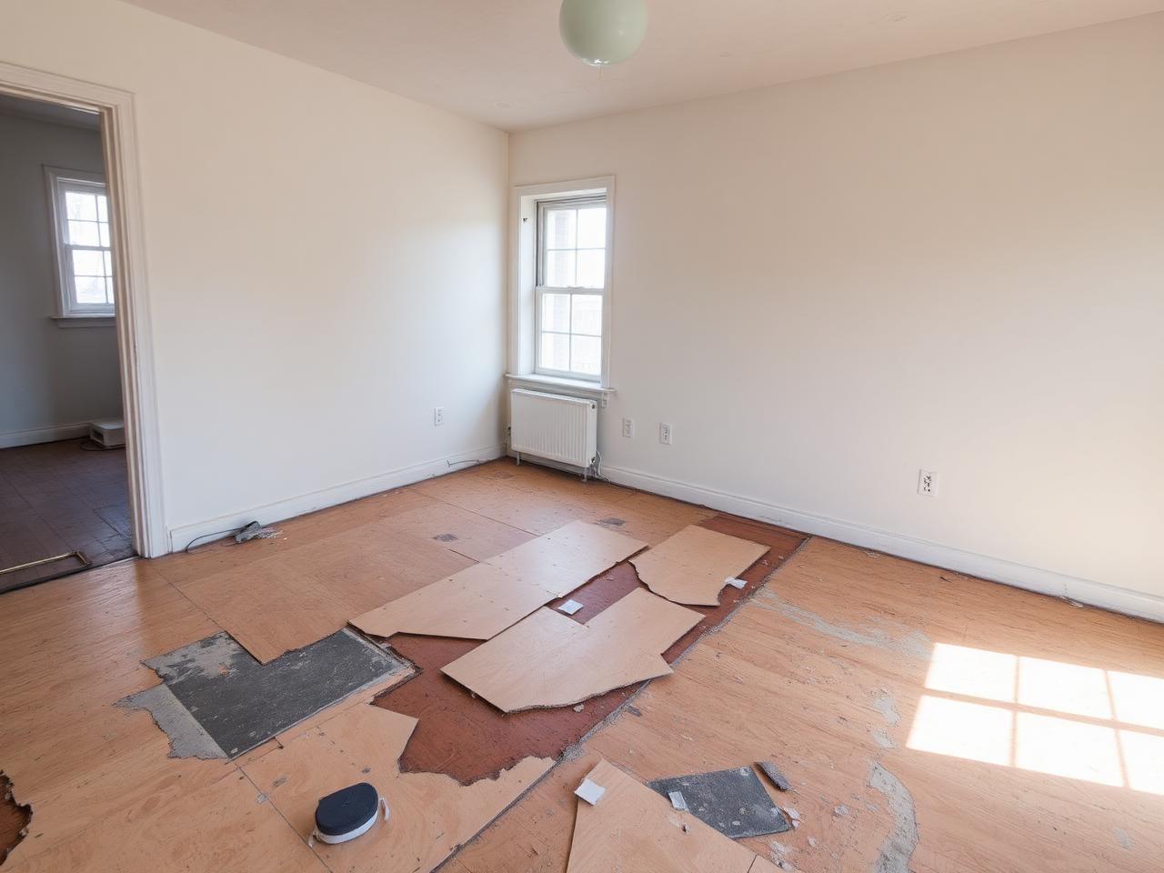 LVP install — Jersey City — before